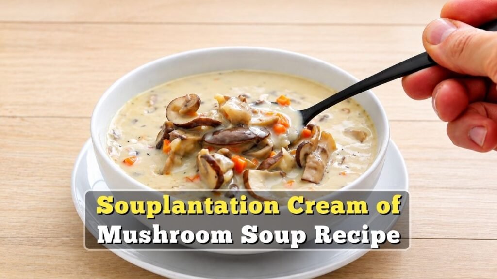 Souplantation Cream of Mushroom Soup Recipe